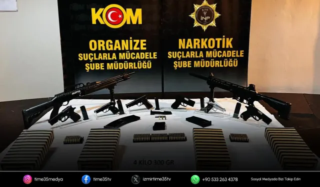 İzmir'de 4 kilonun üzerinde kokain ele geçirildi