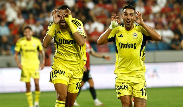 Fenerbahçe, deplasmanda rahat kazandı