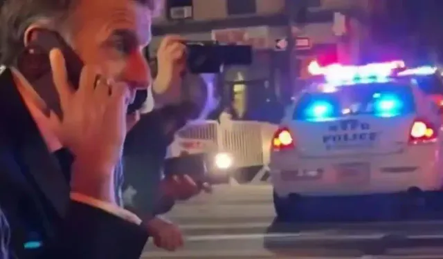 ABD'de aracı durdurulan Macron, Trump'ı aradı