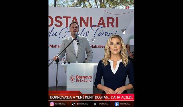 Bornova’da 4 yeni Kent Bostanı daha açıldı