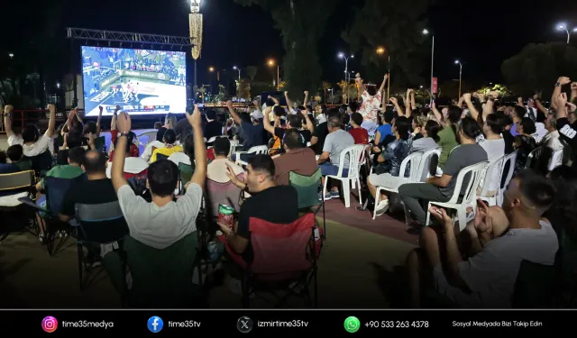 Final heyecanı Konak’ta dev ekranlarda yaşanacak
