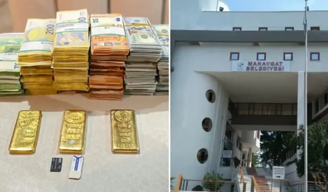Manavgat yolsuzluk soruşturmasında 3 kilo altın bulundu