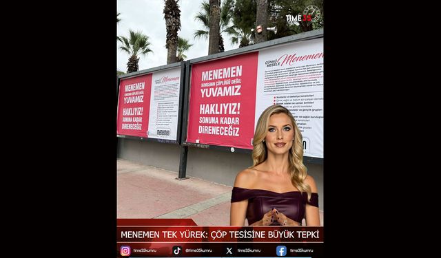 Menemen Tek Yürek: Çöp Tesisine Büyük Tepki