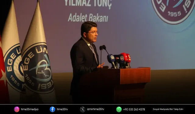 Bakan Tunç’tan İzmir’de yeni anayasa mesajı