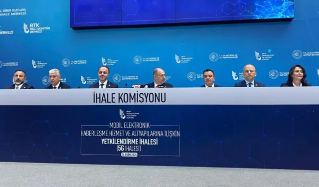 BTK'da 5G yetkilendirme ihalesi başladı
