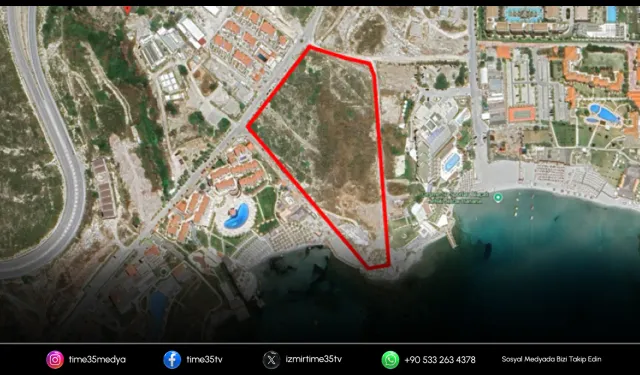 Alaçatı’da 249 odalı otel projesi için ÇED süreci başlatıldı