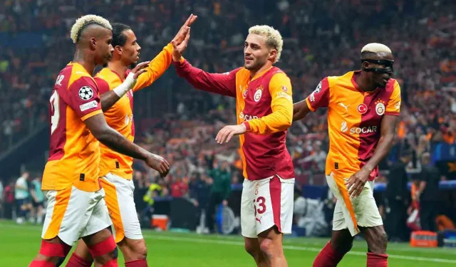Galatasaray'dan Şampiyonlar Ligi'nde 2. galibiyet