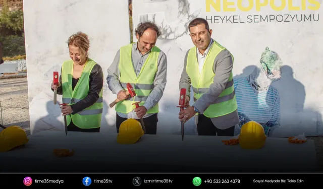 Uluslararası Kuşadası Neopolis Heykel Sempozyumu başladı