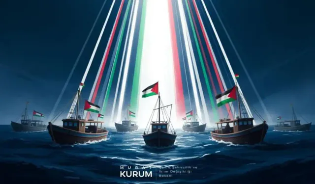 Bakan Kurum: "Sumud Filosu amacına ulaşmıştır"