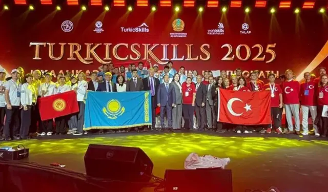 Türkiye, TurkicSkills 2025'te derece kazandı