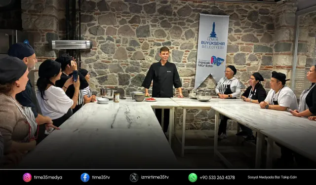 Şef Rıfat Yurttaş, Meslek Fabrikası’nda Ege yemekleri yaptı