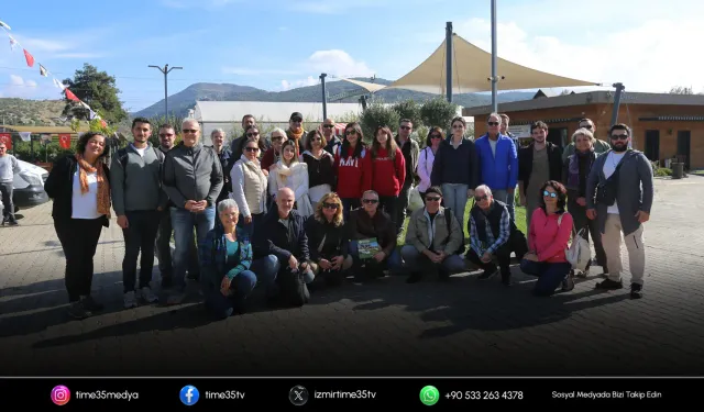 İzmirli rehberlerden Efes Tarlası’na eğitim ziyareti