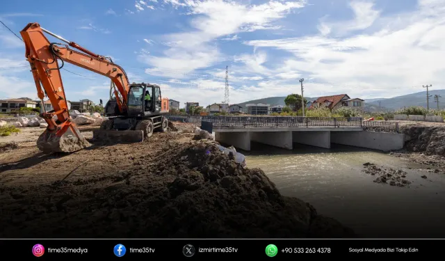 Yarımada’daki derelerden 100 bin ton malzeme çıkarıldı