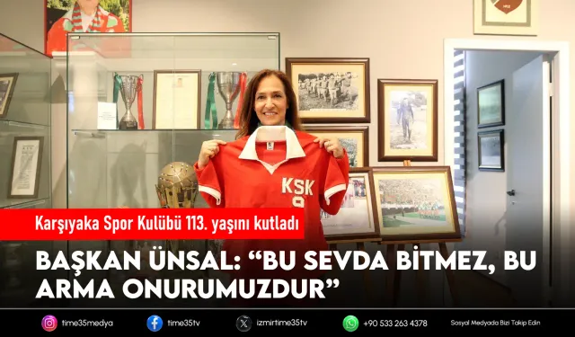 Başkan Ünsal, Kaf Sin Kaf’ın 113. yaşını kutladı