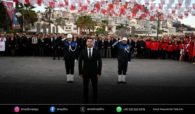 Kuşadası’nda Atatürk saygı ve özlemle anıldı