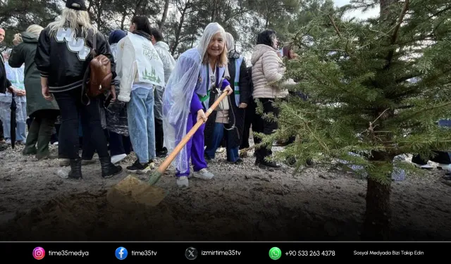 İzmir’de 115 bin fidan toprakla buluştu