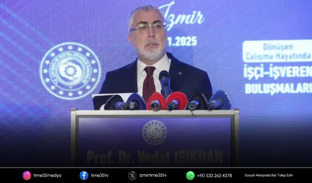 Vedat Işıkhan İzmir’de açıkladı: Asgari ücrette düğüm Aralık’ta çözülecek