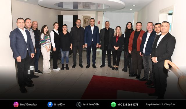 Onur Emrah Yıldız yeni yıl öncesi çalışanlarla buluştu