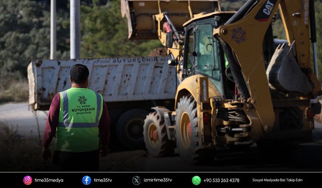 Aydın’da yol seferberliği: Büyükşehir ekipleri sahada