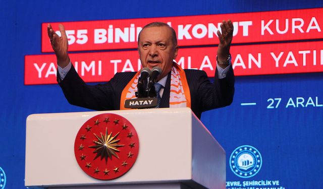 Erdoğan: Hatay’da sözlerimizi tutmanın onurunu yaşıyoruz