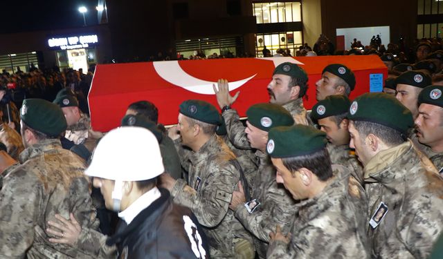 Şehit polis memurunun cenazesi, Samsun’a getirildi