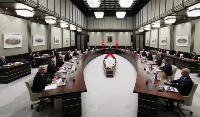 Kabine bugün Beştepe’de toplanıyor