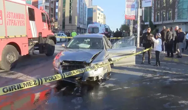 Şişli'de otomobil yayalara çarptı; 2 ölü 6 yaralı