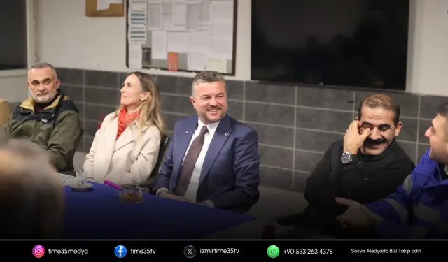 Başkan Görkem Duman yılbaşını emekçilerle kutladı