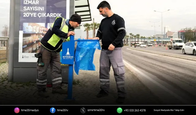 İzmir’de duraklar temiz ve düzenli