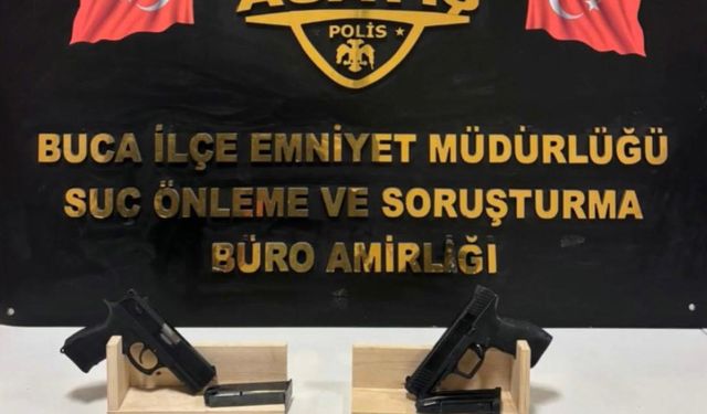 Ruhsatsız silah operasyonunda 4 şüpheli yakalandı