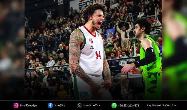 Karşıyaka basketbolda moral buldu