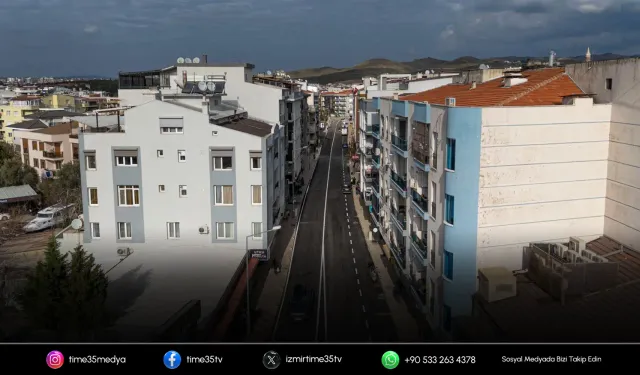 Seferihisar’ın ana caddesi baştan sona yenilendi