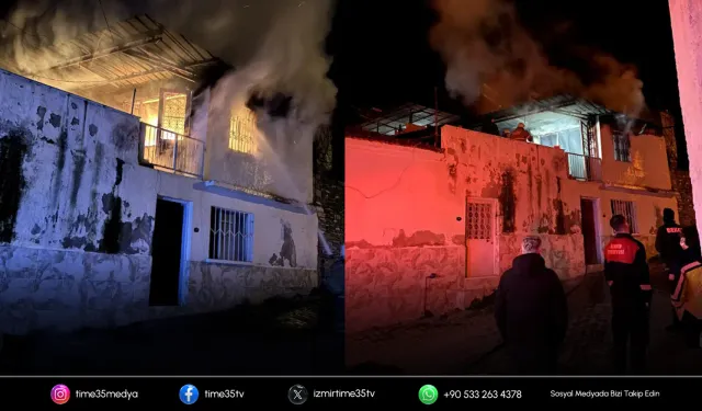 Yangın uykuda yakaladı: Tire’de acı ölüm