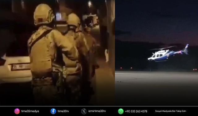 İzmir merkezli suç örgütüne operasyon