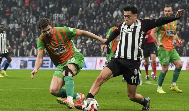 Beşiktaş, sahasında 2 puan kaybetti