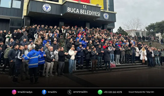 Buca Belediyesi'ndeki işçi eylemi sona erdi