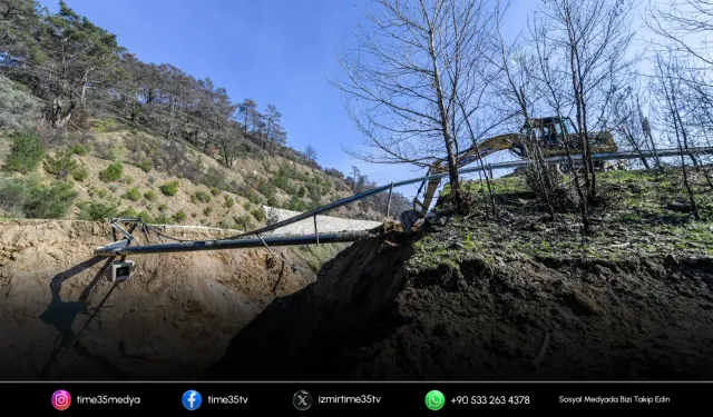 Büyükşehir ekipleri Ödemiş’te felaketi önledi