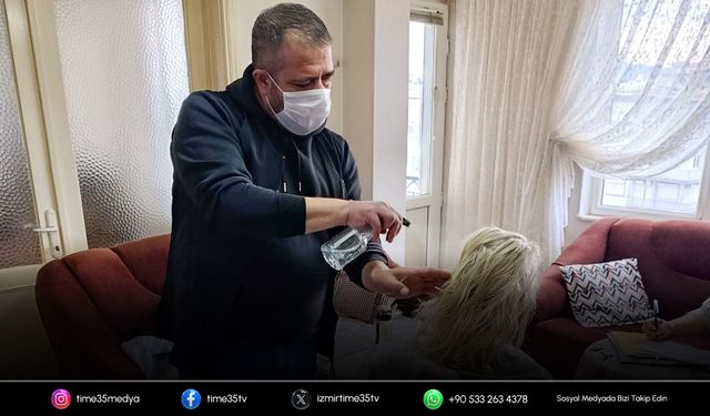 Efeler’de belediye eli yaşlı ve bakıma muhtaçlara uzanıyor