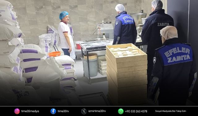 Efeler’de fırınlara Ramazan denetimi