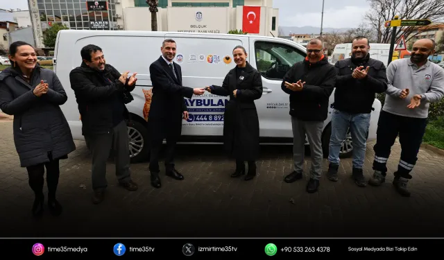 Efes Selçuk Belediyesi’ne hayvan ambulansı bağışı