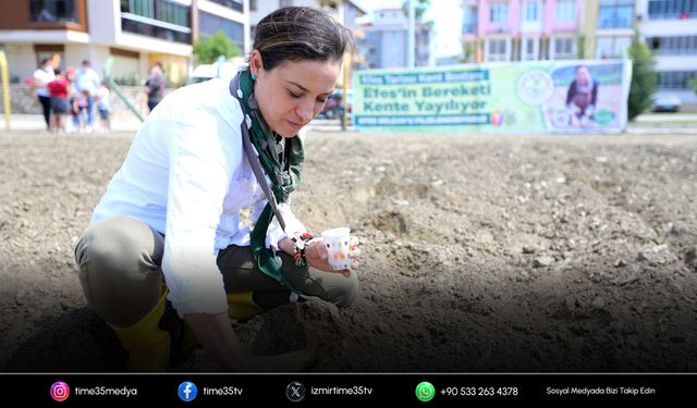 Efes Selçuk’tan 81 ile yerel tohum desteği