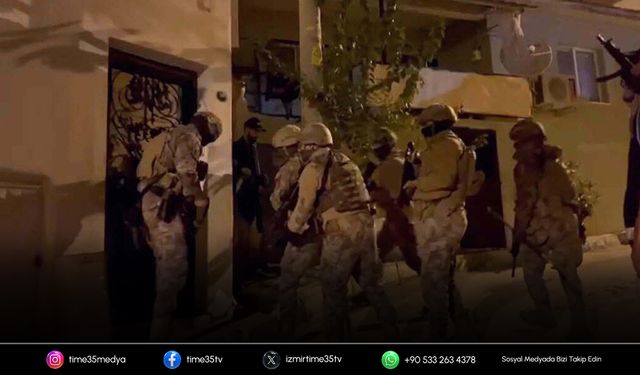 İzmir'de FETÖ operasyonu: 12 gözaltı