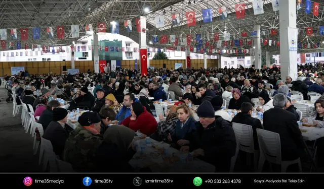 İzmir Büyükşehir’den Ramazan’ın ilk iftarı Gaziemir’de