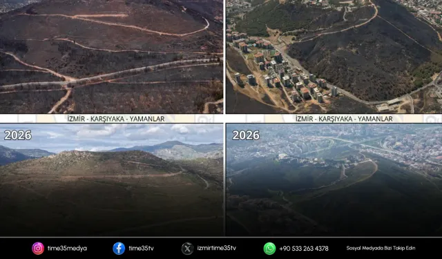 Yamanlar’da doğa mesaisi: Küller yerini yeşile bırakıyor!