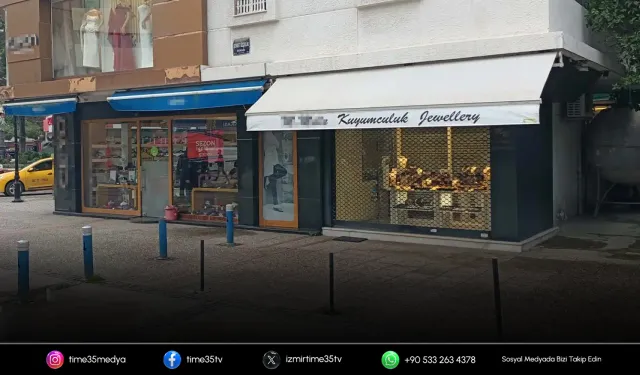 Alsancak’ta film sahnelerini aratmayan soygun girişimi