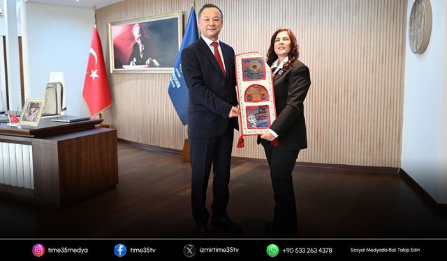 Kırgızistan Büyükelçisi’nden Çerçioğlu’na ziyaret