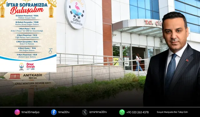 Çiğli’de Ramazan’ın bereketi sofralarda buluşuyor