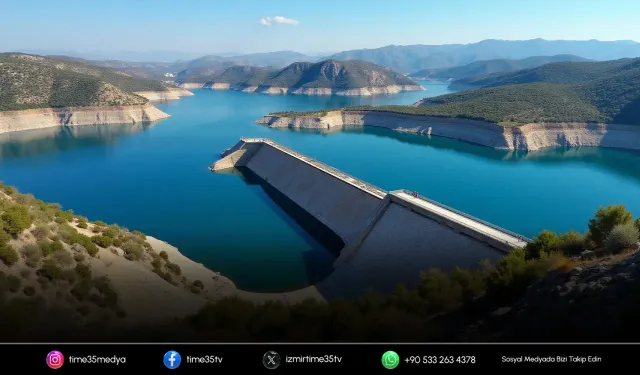 Yağışlar İzmir barajlarına can suyu oldu