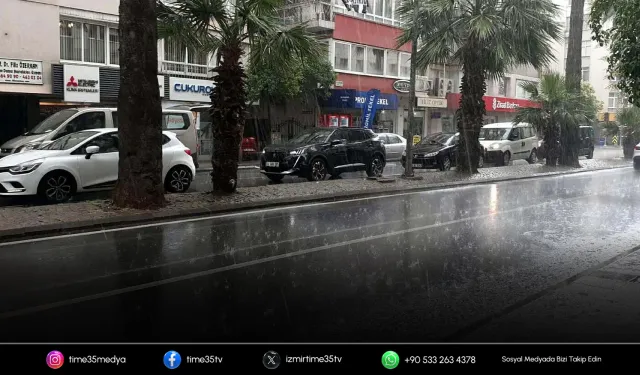 İzmir’de sağanak alarmı: Sel ve su baskını riski