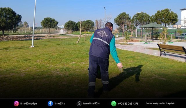 Işıklı Parkı’nda çevre düzenlemesi başladı